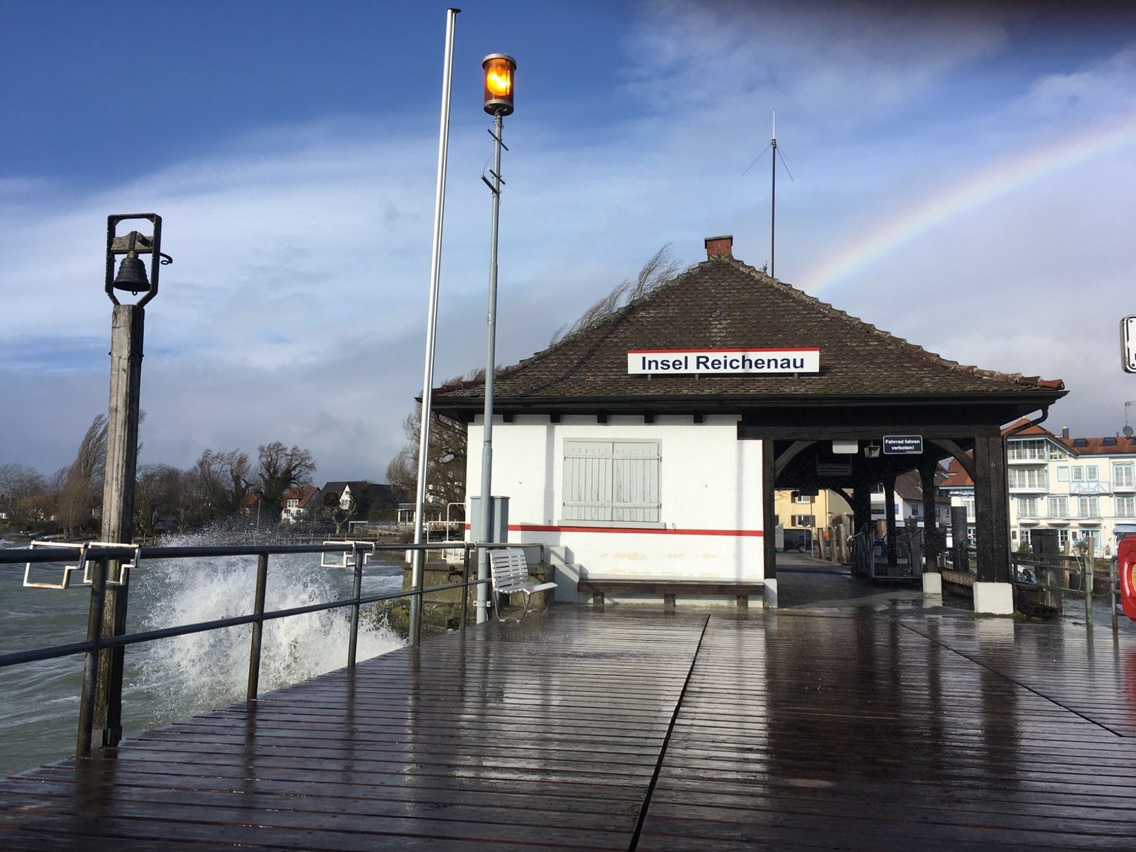 Sturm an der Schiffslände